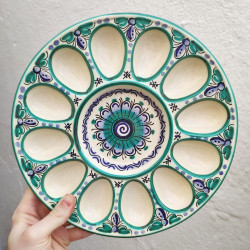 Ceramic Tray Eggs...