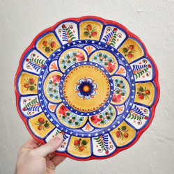 Plato "Castañuela" - 30 cm.