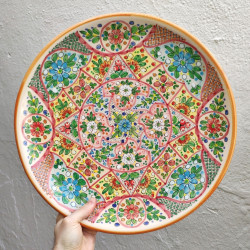 Plate "Cruz" - 42cm. -