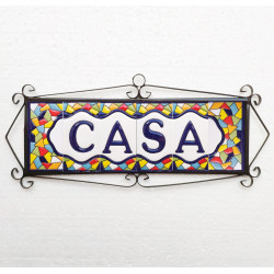 Ceramic tile letters and...