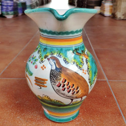 Ceramic jug - 20 cm. -