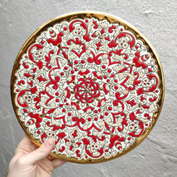 Plato "Arte" - 29 cm. -