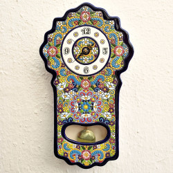 Pendulum ceramic clock "Arte"