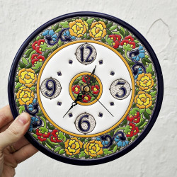 Ceramic Clock "22cm."