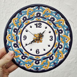 Horloge en céramique "22cm."