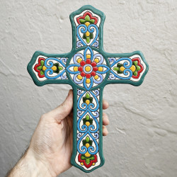 Ceramic cross "Arte" - 27 cm.