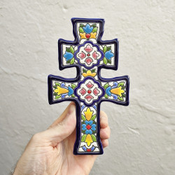 Croix "Caravaca" - 18cm. -