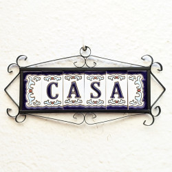 Ceramic tile letters and...