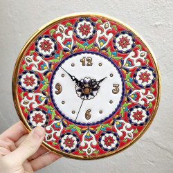 Ceramic Clock "22cm."
