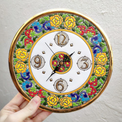 Ceramic Clock "22cm."