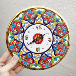 Ceramic Clock "22cm."