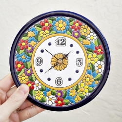 Ceramic Clock - 17cm. -