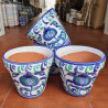 Set di 3 vasi da fiori a forma di melagrana
