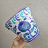 Set di 3 vasi da fiori a forma di melagrana