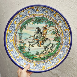 Plate "Knight" ref.43-A