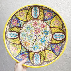Plate "Cruz" - 42 cm. -