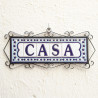 Ceramiczne litery i cyfry - wzór "MALAGA" -