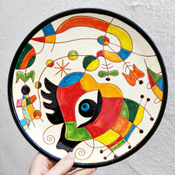 Plat style "Miro" - 28cm....