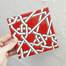 Ceramic tiles "15cm. (6")"...