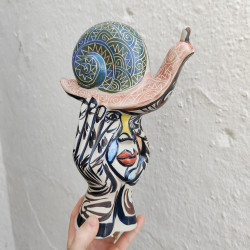 Pièce "Escargot" - 28cm. -