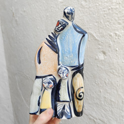 Pieza "Familia" - 26cm. -