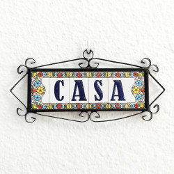 Ceramic tile letters and...