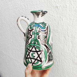 Ceramic jug "Punter" - 22cm. -