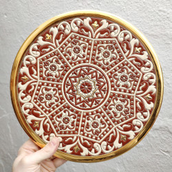 Plato "Arte" - 29 cm. -