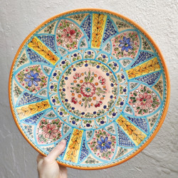 Plate "Cruz" - 42 cm. -