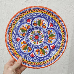 Plato "Bezo" rizado - 28 cm. -