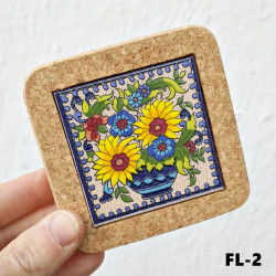 Set de six sous-verres -...