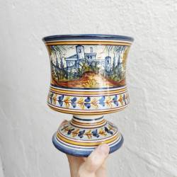 Ceramic cup - 19 cm. -