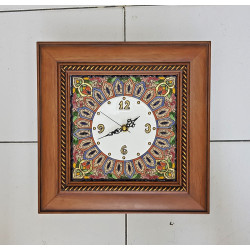Horloge en céramique - 30cm. -