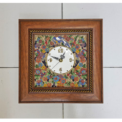 Horloge en céramique - 30cm. -