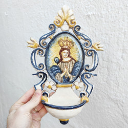 "Holy water" font-cross...