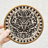 „Kunst“-Teller – 17 cm –