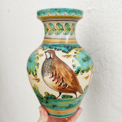 Ceramic vase - 25 cm. -