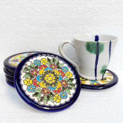 Set de six sous-verres -...