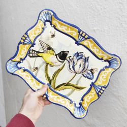 Ceramic tray - 36cm. -