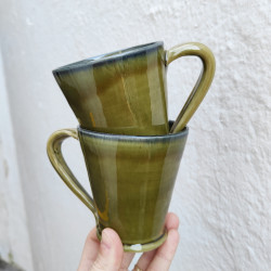 Set of two mugs - 10.5cm.