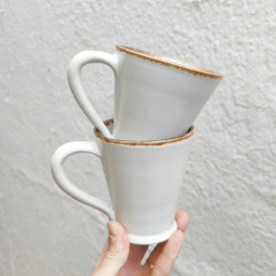 Set of two mugs - 10.5cm.