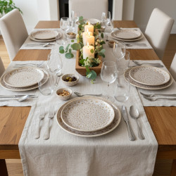 Set de 2 Platos de cerámica.