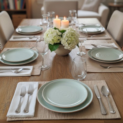 Lot de 2 plats en ceramique