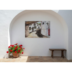 Peinture murale en...