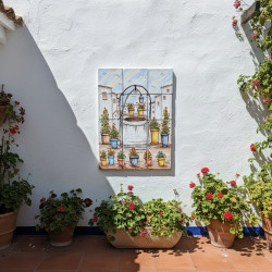 Mural de Azulejos "PATIO"