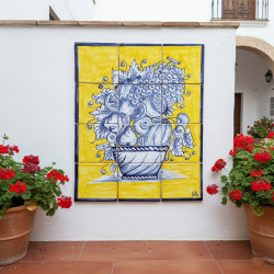 Ceramic Tile Mural "FRUTAS"