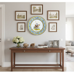 Ceramic plate "Quijote" -...