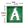 Lettere e numeri in ceramica - Design "XIX secolo" -