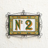 Lettere e numeri "ARTECER-GV" - 15 cm.