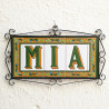 Lettere e numeri "ARTECER-GV" - 15 cm.